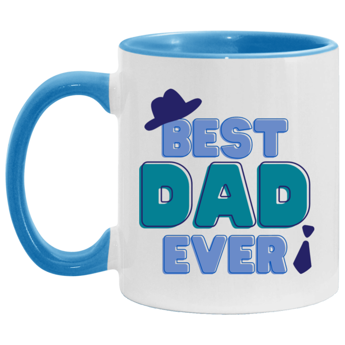 Best Dad Ever 11 oz. Accent Mug☕