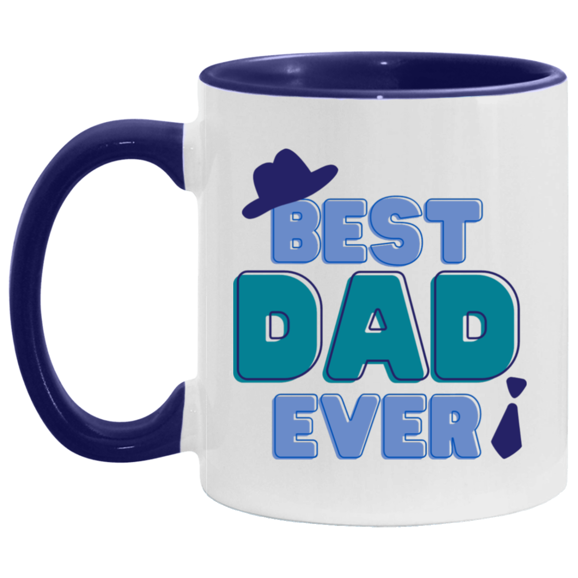 Best Dad Ever 11 oz. Accent Mug☕